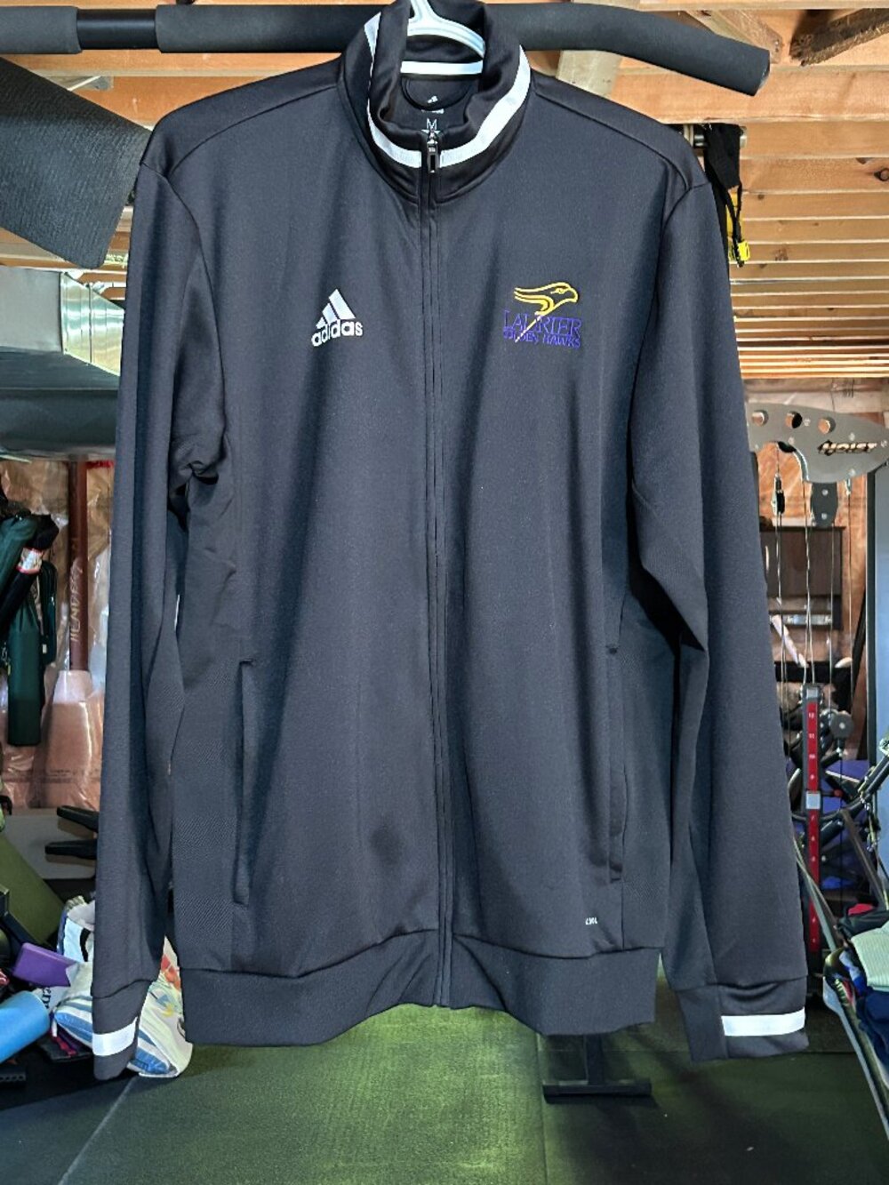 Laurier Golden Hawks Full Zip Track Jacket – Men’s Medium